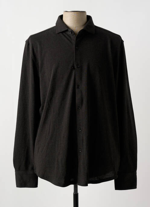 Chemise manches longues gris DSTREZZED pour homme