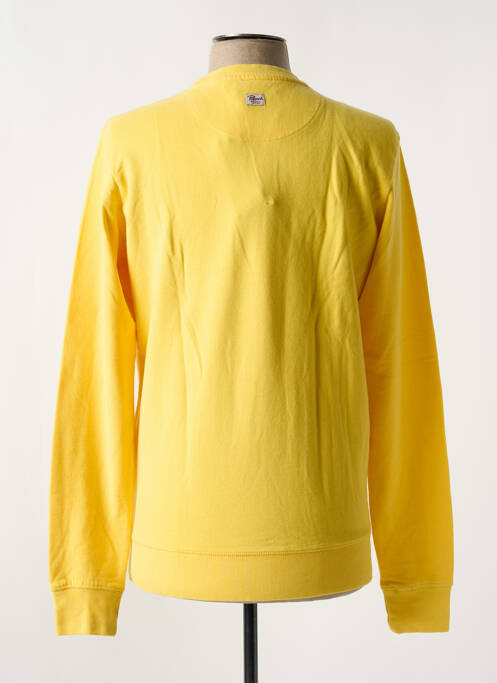 Sweat-shirt jaune PETROL INDUSTRIES pour homme