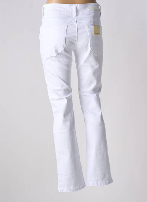 Jeans coupe slim blanc KALISSON pour femme