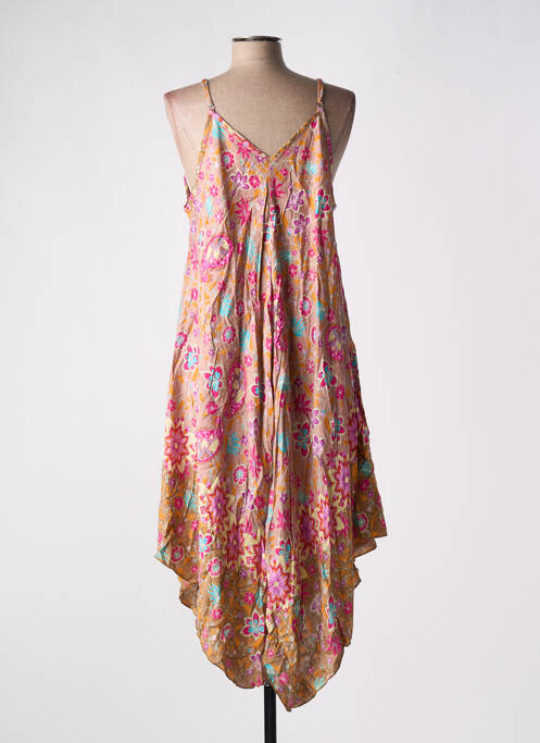 Robe longue marron MJ FASHION pour femme