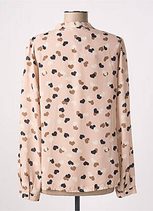 Blouse imprimé fantaisie manches longues beige WEILL femme