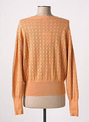Gilet manches longues resserrée sur le bas beige RODIER femme