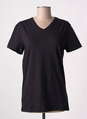 T-shirt stretch manches courtes noir DEFACTO homme