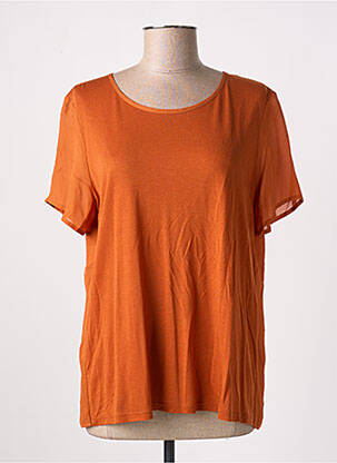 Top manches courtes manches courtes orange COMPTOIR DES COTONNIERS femme