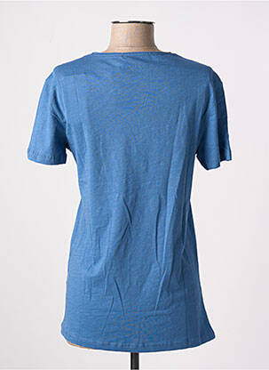 T-shirt coupe cintrée manches courtes bleu DEFACTO homme