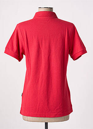 Polo coupe droite manches courtes rouge SLAZENGER femme