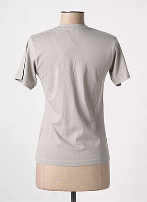 T-shirt coupe cintrée manches courtes gris SLAZENGER femme