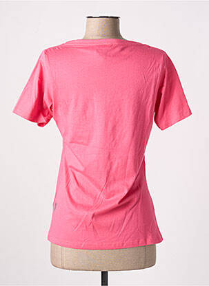 T-shirt coupe cintrée manches courtes rose SLAZENGER femme