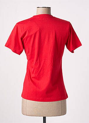 T-shirt coupe cintrée manches courtes rouge SLAZENGER femme