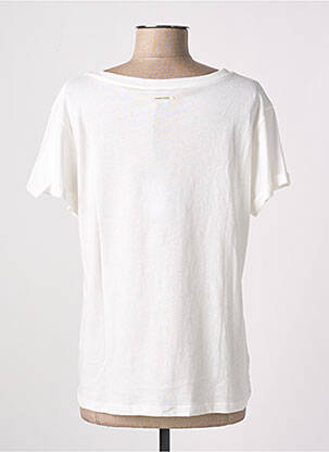 T-shirt coupe droite manches courtes blanc HUMILITY femme