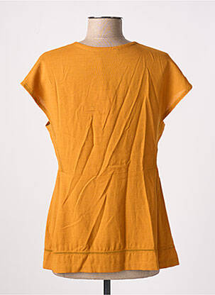 Blouse manches courtes manches courtes jaune COMPTOIR DES COTONNIERS femme