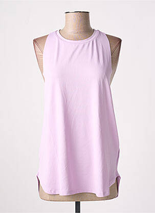 Top stretch sans manche violet DEFACTO femme