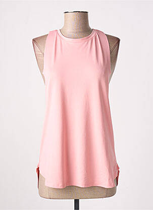 Top stretch sans manche rose DEFACTO femme