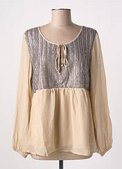 Blouse beige MEISÏE pour femme seconde vue