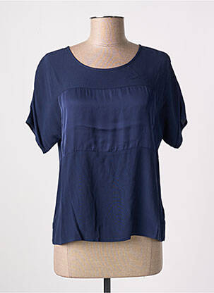 Blouse bleu LA FEE MARABOUTEE pour femme