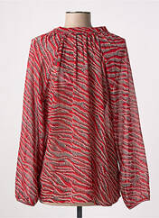Blouse rouge ONE STEP pour femme seconde vue