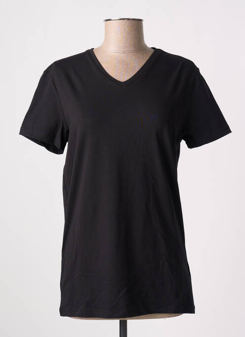 T-shirt stretch manches courtes noir DEFACTO homme