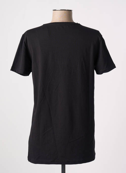 T-shirt stretch manches courtes noir DEFACTO homme
