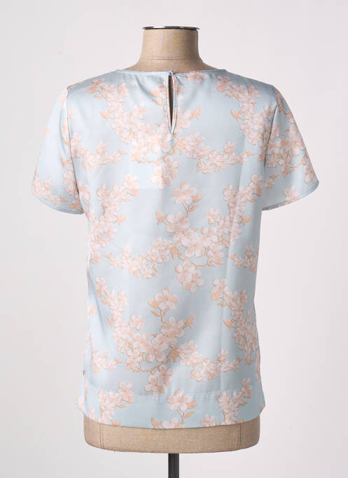 Blouse imprimé fleurs manches courtes vert WEILL femme