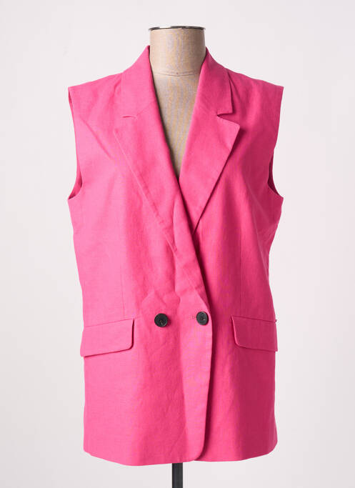 Blazer rose IKKS pour femme
