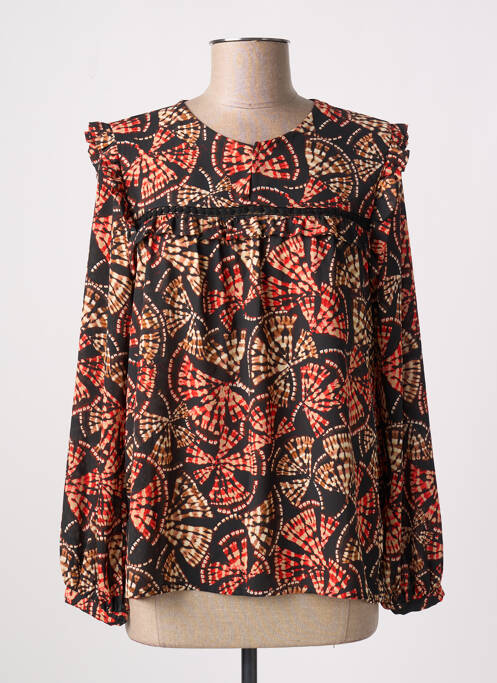 Blouse noir LA FEE MARABOUTEE pour femme