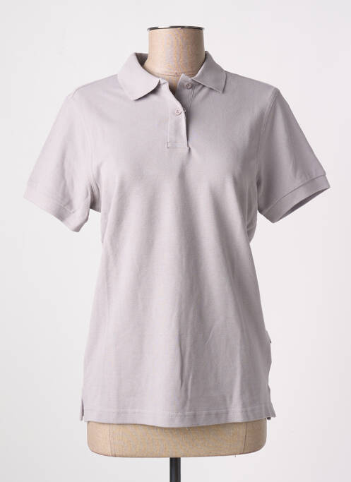 Polo gris SLAZENGER pour femme