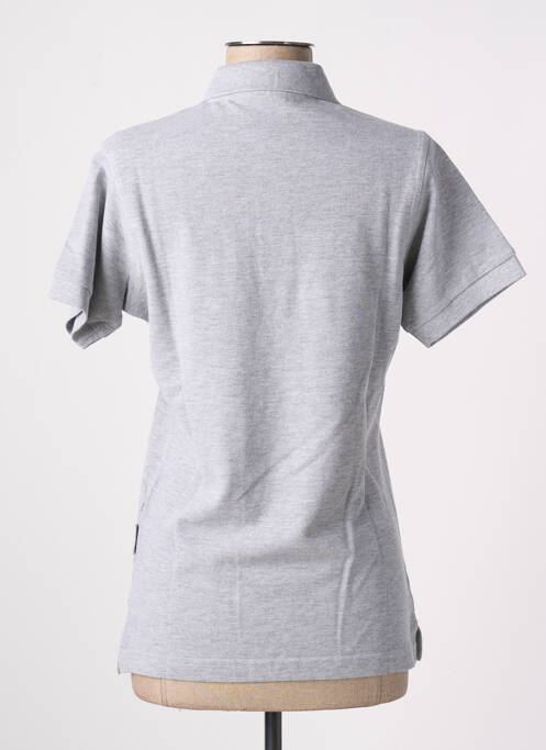 Polo gris clair SLAZENGER femme