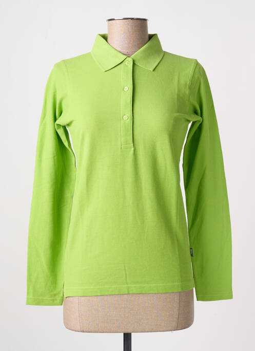 Polo vert SLAZENGER pour femme