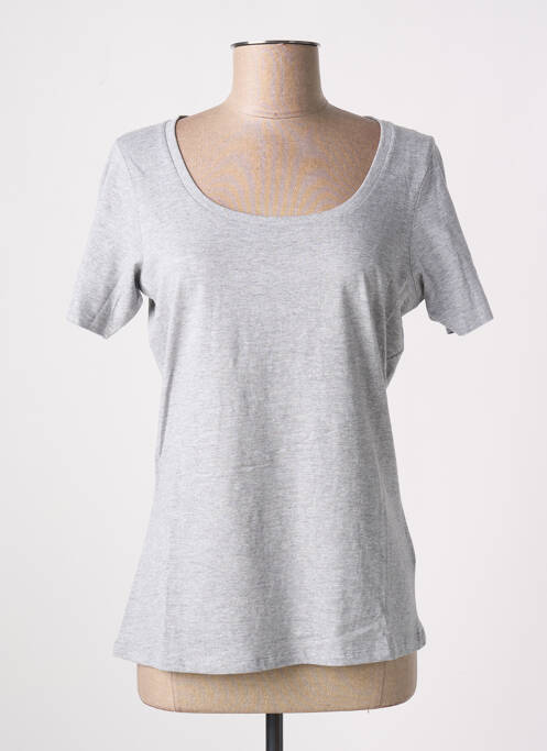 T-shirt gris SLAZENGER pour femme