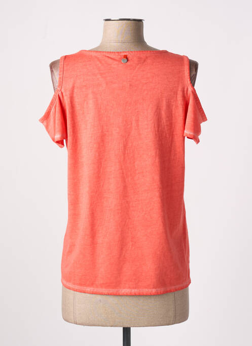 T-shirt orange MIA SOANA pour femme