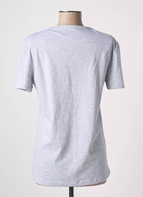 T-shirt gris DEFACTO pour homme