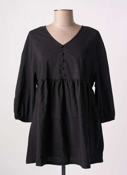 Tunique manches longues noir DEFACTO pour femme