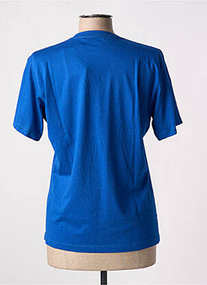 T-shirt stretch manches courtes bleu SLAZENGER femme