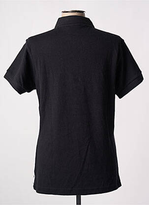 Polo stretch manches courtes noir SLAZENGER femme