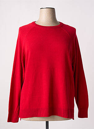 Pull stretch manches longues rouge DEFACTO femme