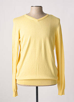 Pull col v manches longues jaune EDWEEN PEARSON homme