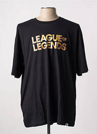 T-shirt stretch manches courtes noir DEFACTO homme