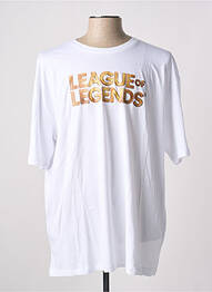 T-shirt stretch manches courtes blanc DEFACTO homme