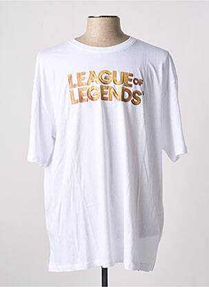 T-shirt stretch manches courtes blanc DEFACTO homme