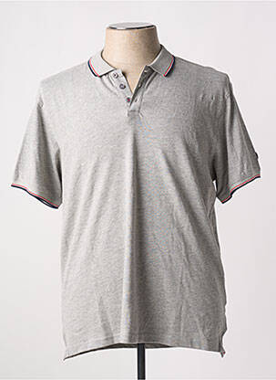 Polo tissage chiné manches courtes gris EDWEEN PEARSON homme