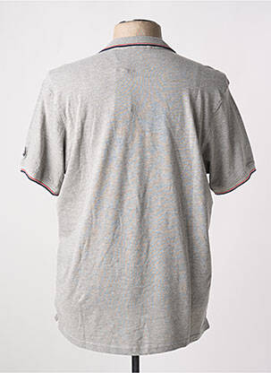 Polo tissage chiné manches courtes gris EDWEEN PEARSON homme
