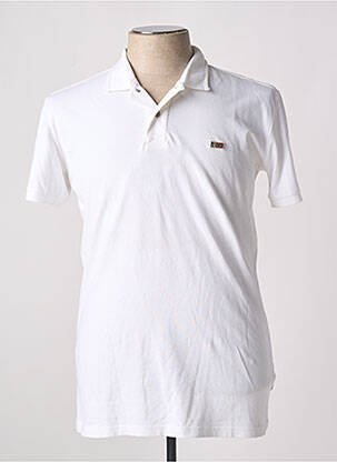 Polo stretch manches courtes beige NAPAPIJRI homme