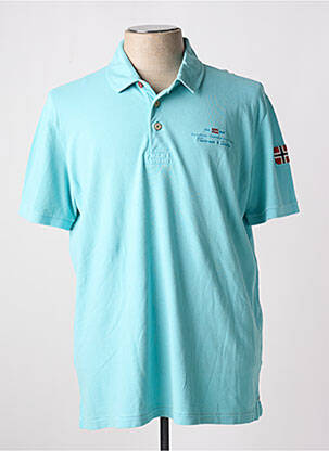 Polo bleu clair NAPAPIJRI pour homme