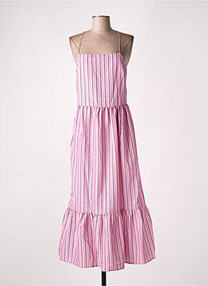 Robe longue rose DEFACTO pour femme