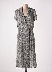 Robe mi-longue noir I.CODE (By IKKS) pour femme seconde vue