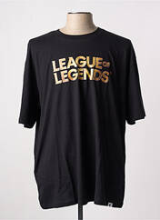 T-shirt noir DEFACTO pour homme seconde vue