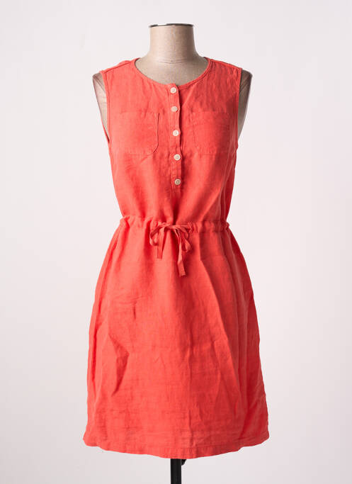 Robe courte sans manche sans manche orange ONE STEP femme