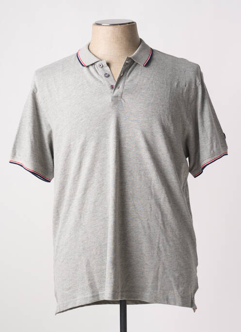 Polo stretch manches courtes gris EDWEEN PEARSON homme