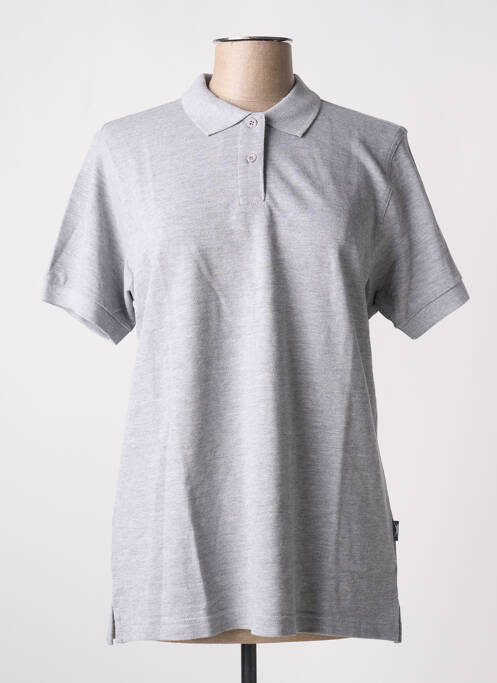 Polo gris SLAZENGER pour femme