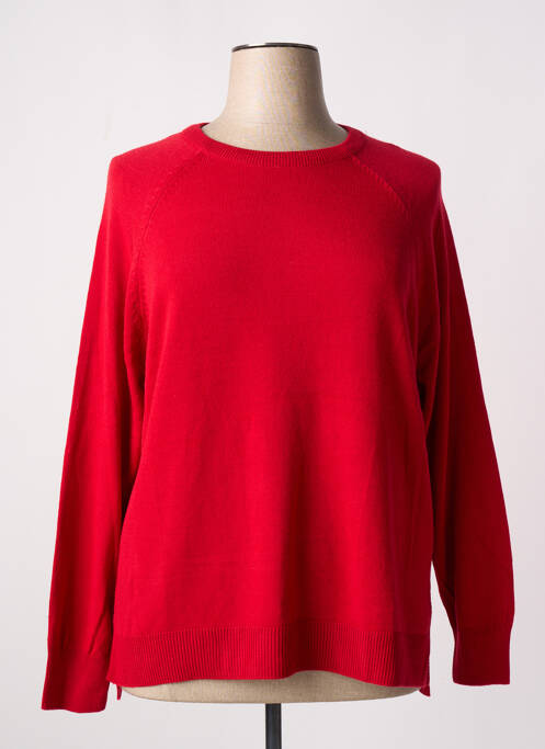 Pull stretch manches longues rouge DEFACTO femme